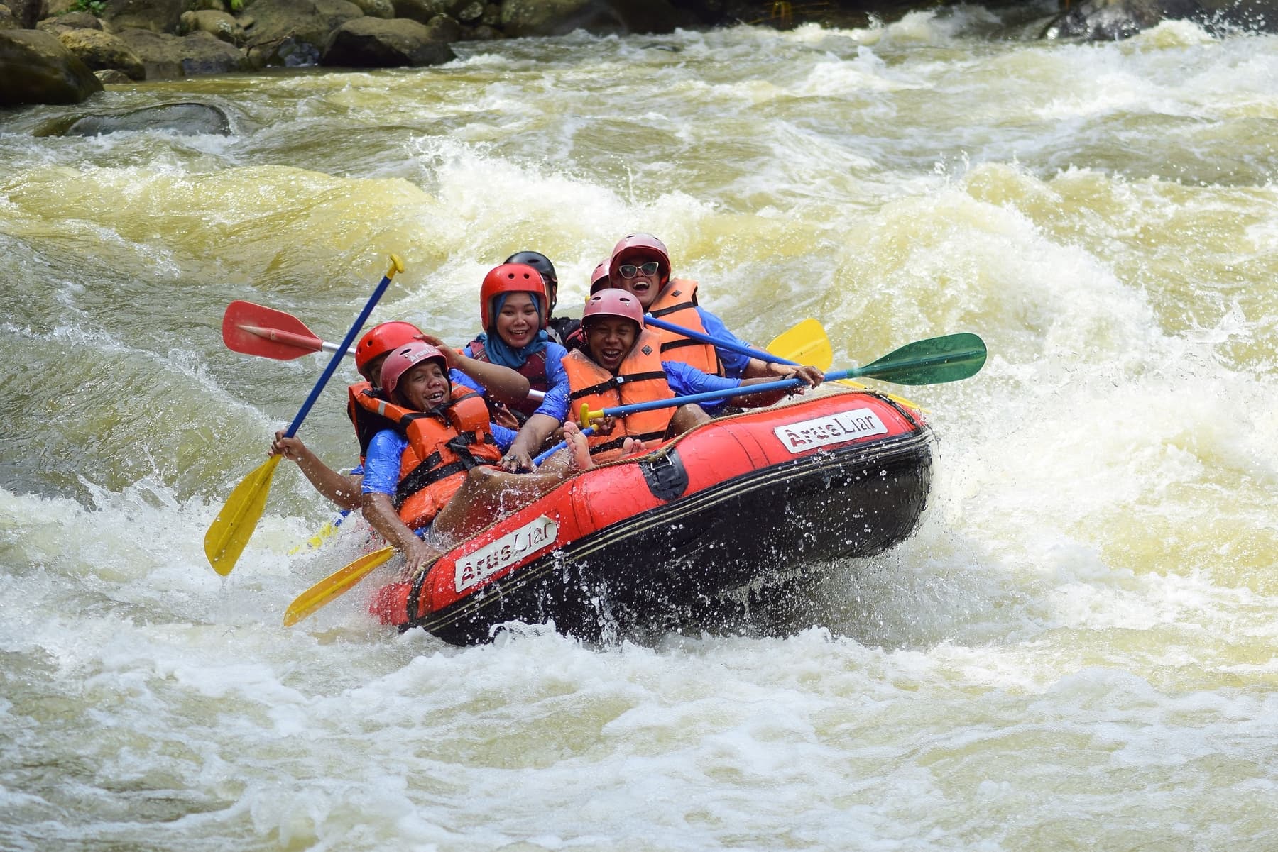White water rafting